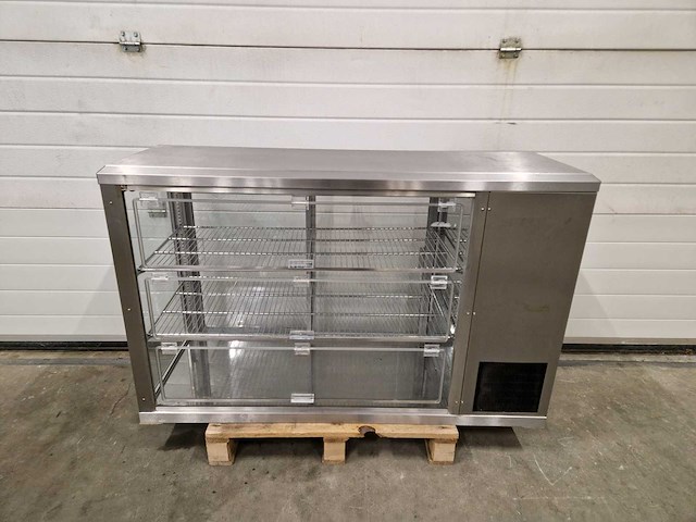 Koelvitrine - rvs - glas - afbeelding 2 van  2