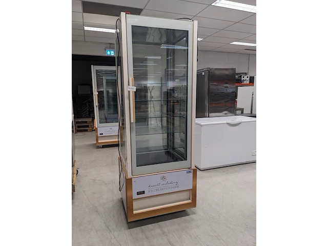 Koelvitrine/ gebaksvitrine, isa cristal tower, wit - afbeelding 1 van  9