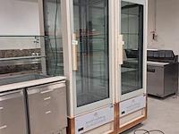 Koelvitrine/ gebaksvitrine, isa cristal tower, wit - afbeelding 9 van  9