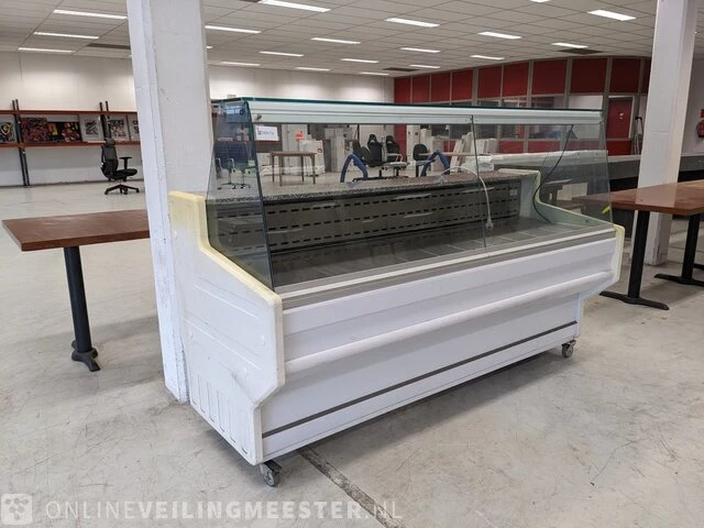 Koelvitrine zoin refrigerazoine, hill 200 vetro dirtto - tutto bianco , wit - afbeelding 1 van  10