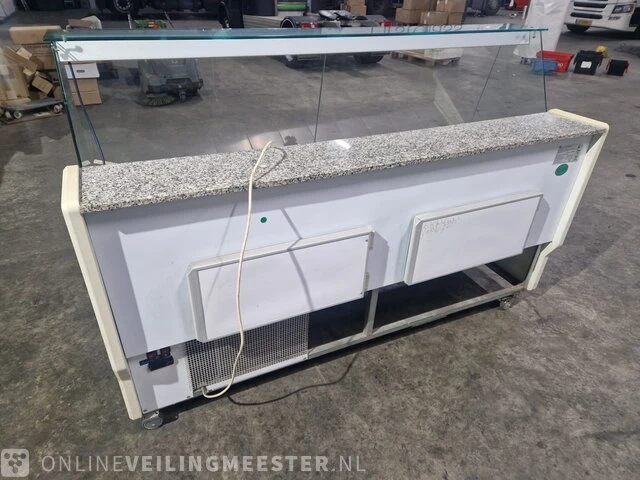 Koelvitrine zoin refrigerazoine, hill 200 vetro dirtto - tutto bianco , wit - afbeelding 4 van  10