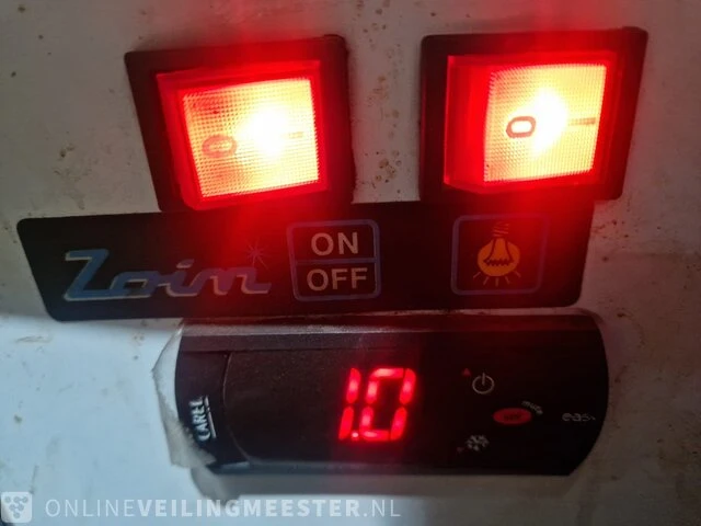 Koelvitrine zoin refrigerazoine, hill 200 vetro dirtto - tutto bianco , wit - afbeelding 7 van  10
