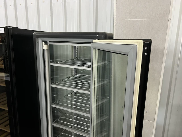 Koelvitrinekast brajo, vetrina 400g-nera9005-, zwart - afbeelding 3 van  4