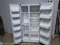 Koelvries combinatie, amerikaanse koelkast samsung, rs20ccsv, wit - afbeelding 2 van  4