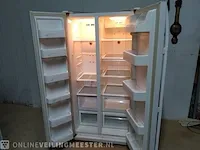 Koelvries combinatie, amerikaanse koelkast samsung, rs20ccsv, wit - afbeelding 3 van  4