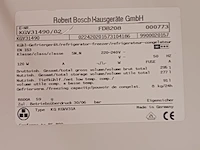 Koelvries combinatie, bosch, kgv31490, grijs / chroom - afbeelding 4 van  14