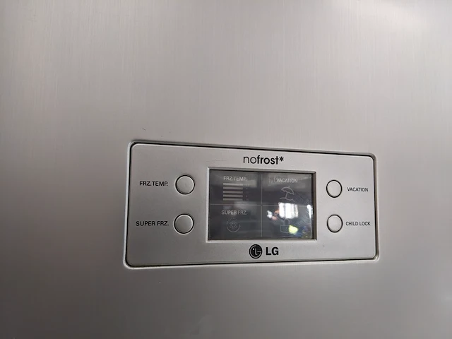 Koel/vries combinatie lg no frost, gc-b399plqa, grijs / chroom - afbeelding 2 van  8