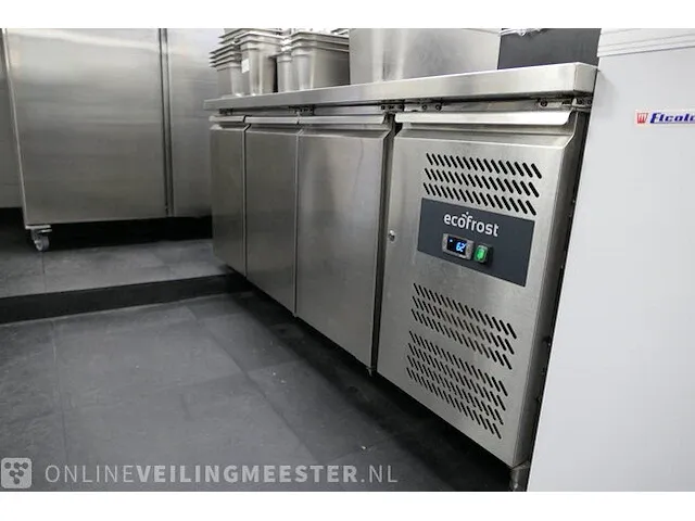 Koelwerkbank, 3-deurs ecofrost, 4750.040 - afbeelding 5 van  12