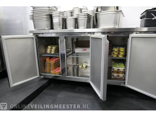 Koelwerkbank, 3-deurs ecofrost, 4750.040 - afbeelding 7 van  12
