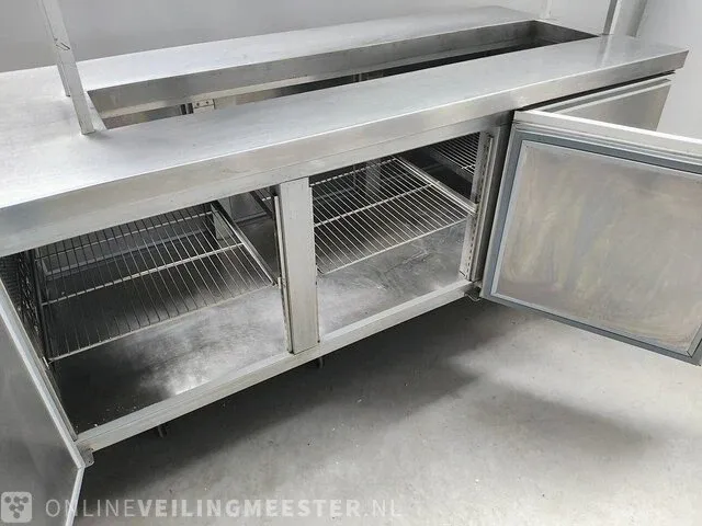 Koelwerkbank eiland met etagere - afbeelding 4 van  6