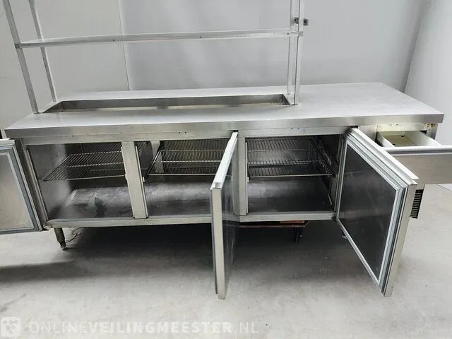 Koelwerkbank eiland met etagere - afbeelding 6 van  6