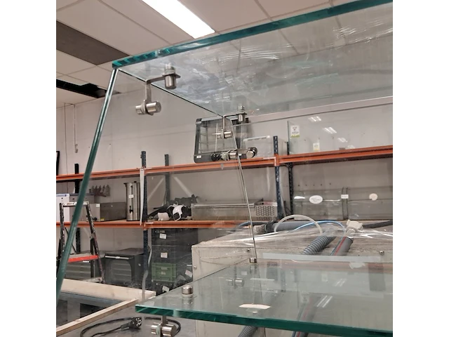 Koelwerkbank met 2 deuren, cmbisteel, model 7950.0400, hxbxd ca. 150x90x74 cm - afbeelding 9 van  11