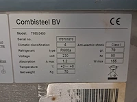 Koelwerkbank met 2 deuren, cmbisteel, model 7950.0400, hxbxd ca. 150x90x74 cm - afbeelding 10 van  11