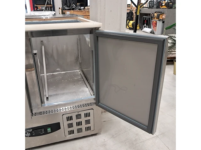Koelwerkbank met 2 deuren, combisteel, model 7950.0400 - afbeelding 5 van  7