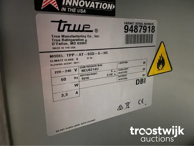 Koelwerkbank met ingebouwde saladiere - afbeelding 7 van  7