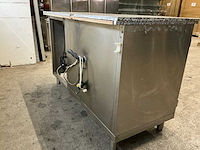 Koelwerkbank met prullenbak & wasbakje - afbeelding 8 van  10