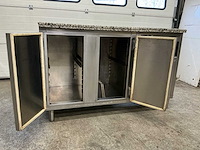 Koelwerkbank met prullenbak & wasbakje - afbeelding 9 van  10