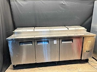 Koelwerkbank met saladebar
