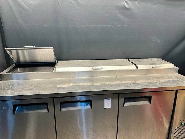 Koelwerkbank met saladebar - afbeelding 4 van  5