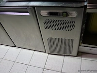 Koelwerkbank, rvs - 230x70x71cm - afbeelding 2 van  3