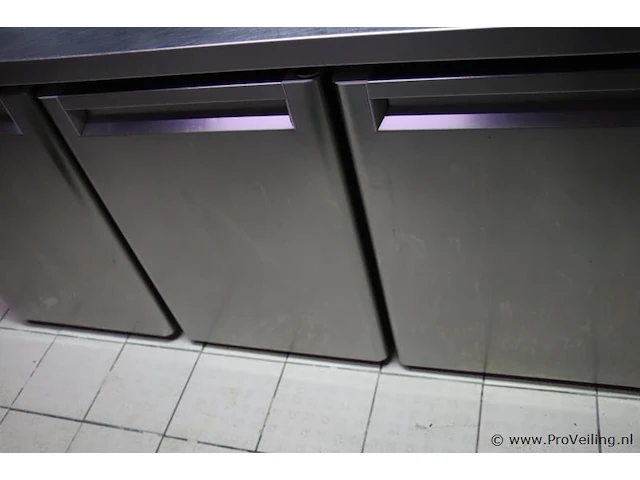 Koelwerkbank, rvs - 230x70x71cm - afbeelding 3 van  3