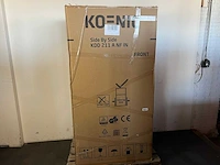 Koenic kdd 211 a nf in - amerikaanse koelkast - breedte 90.8 cm - hoogte 177 cm - inhoud 592 l - nofrost - afbeelding 2 van  2