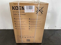 Koenic kfz 121 d w mini koelkast - afbeelding 2 van  2