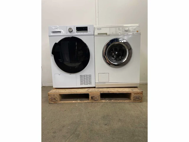 Koenic ktd 8346 a2 warmtepompdroger & miele vitality wasmachine 6kg 1300t - afbeelding 2 van  3