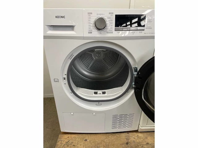 Koenic ktd 8346 a2 warmtepompdroger & miele vitality wasmachine 6kg 1300t - afbeelding 3 van  3