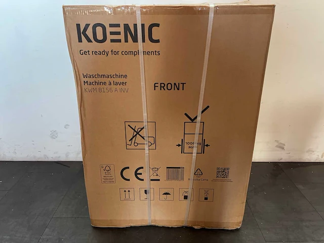 Koenic kwm 8156 - wasmachine voorlader - 8 kg - 1400 rpm - 72 db - afbeelding 2 van  2