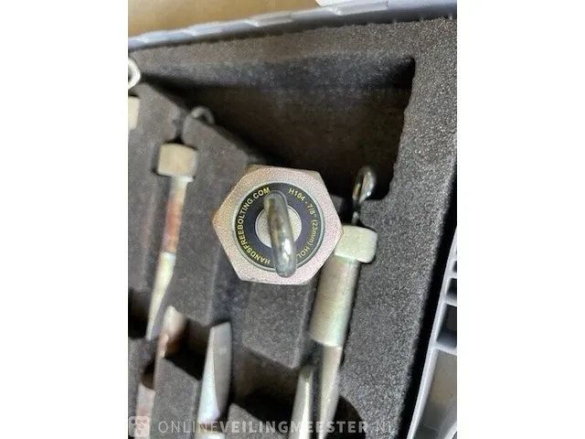 Koffer met flange alignment pins handsfreebolting.com, s - afbeelding 4 van  5