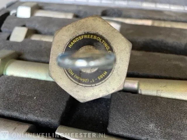 Koffer met flange alignment pins handsfreebolting.com, s - afbeelding 4 van  5