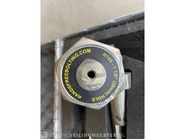 Koffer met flange alignment pins handsfreebolting.com, s - afbeelding 3 van  5