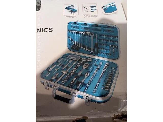 Koffer met toolset makita, p90532, bouwjaar 2021 - afbeelding 3 van  5