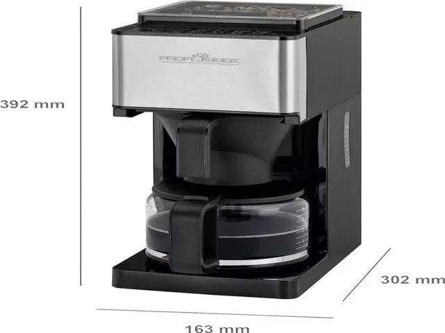 Koffieautomaat met maal - profi cook pc-ka 1138 proficook - afbeelding 2 van  6