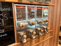 Koffiebonen dispenser (4x) - afbeelding 1 van  5