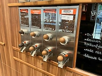 Koffiebonen dispenser (4x) - afbeelding 1 van  5