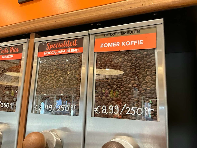 Koffiebonen dispenser (6x) - afbeelding 2 van  5
