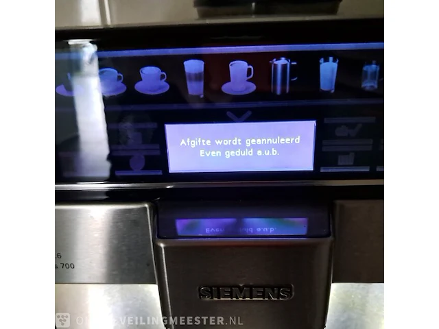 Koffiebonen machine siemens, eq 6 series 700, ctes32x - afbeelding 9 van  15