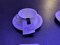 Koffiekop met schotel (286x) - afbeelding 1 van  2