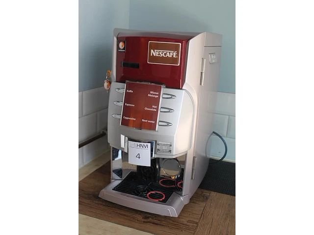 Koffiemachine vantienen alegria a630 nescafe t.top 01n. bouwjaar 2013. - afbeelding 2 van  8