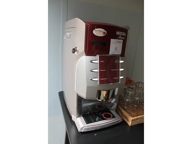 Koffiemachine vantienen alegria a630 nescafe t.top 01n. bouwjaar 2013. - afbeelding 6 van  8