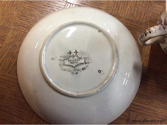 Koffieset italian boys ( niet compleet ) 22stuks - afbeelding 3 van  5