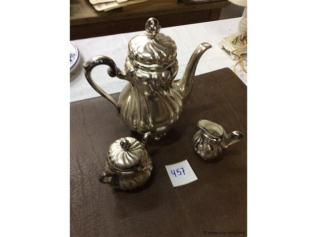 Koffiestel 3stuks - afbeelding 1 van  2