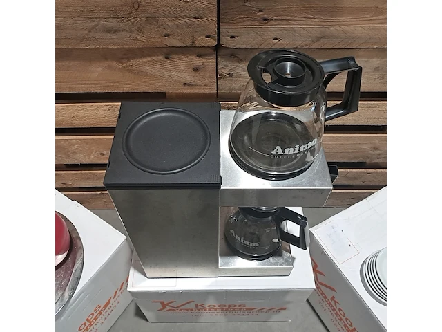 Koffiezetapparaat animo, a100, incl. o.a. waterkoker, servies en theedoeken - afbeelding 3 van  16