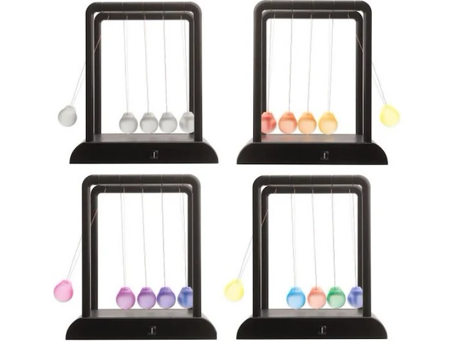 Kogelstootpendel met licht 6x - afbeelding 3 van  7