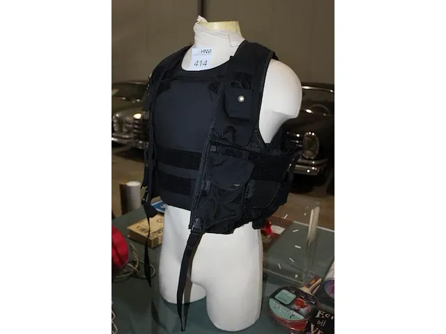 Kogelwerend vest met magazijnhestje - afbeelding 2 van  2