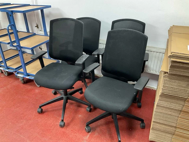Köhl drehstuhl 3200 bureaustoelen (4x) - afbeelding 1 van  3