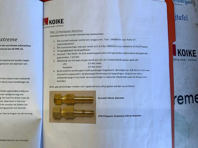 Koike - pnc-12 extreme - plasmasnijmachine met hypertherm powermax 125 - afbeelding 47 van  52
