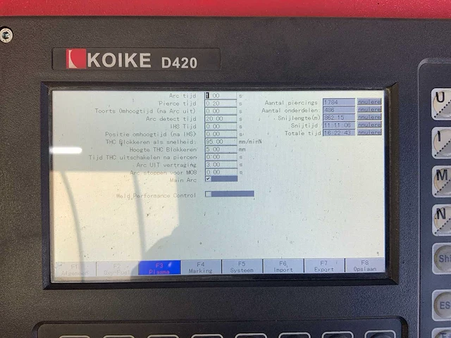 Koike - pnc-12 extreme - plasmasnijmachine met hypertherm powermax 125 - afbeelding 49 van  52